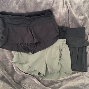 Lululemon Shorts and skirt lot size 4